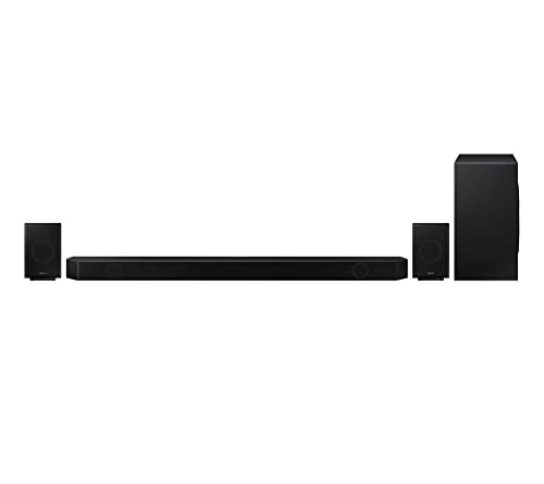 Samsung Soundbar HW-Q990B/ZF con Subwoofer e Speaker, 11.1.4 Canali 656W 2022, Audio 3D Wireless Ottimizzato, Effetto Cinema Surround