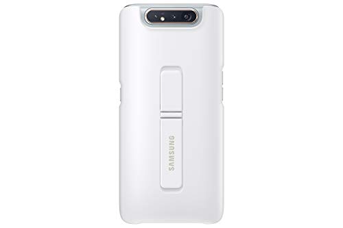 Samsung Galaxy A80 Standing Cover Case - White