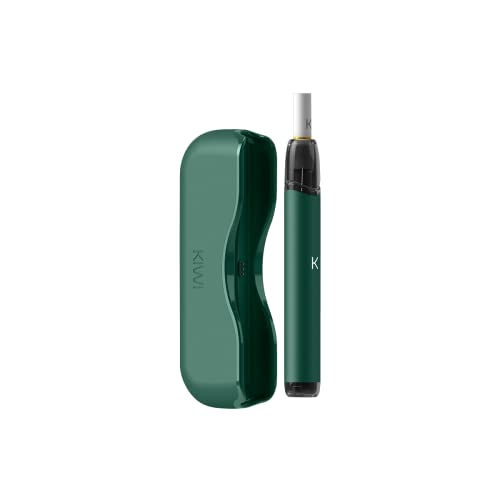 KIWI Starter Kit, sistema Pod, sigaretta elettronica, 400 mAh / 1450 mAh, 1,8 ml, colore Midnight Green, senza nicotina, no E-Liquid