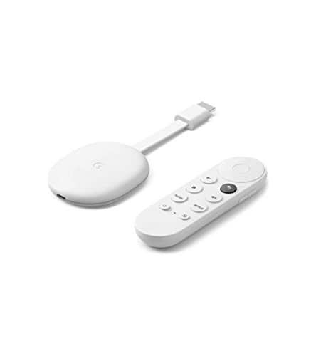 Chromecast con Google TV - Intrattenimento in streaming sulla TV con la ricerca vocale - Guarda film, programmi e serie TV in qualità fino a 4K HDR - Facile da installare