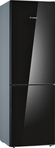 Bosch frigorifero combinato 60cm 308l lowfrost nero kgv36vbeas