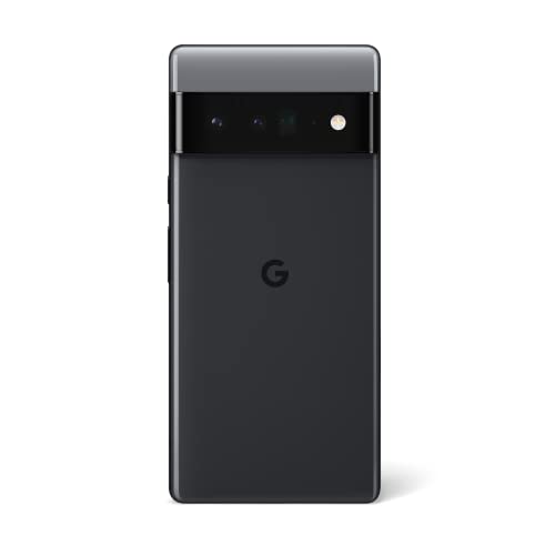 Google Pixel 6 Pro: smartphone Android sbloccato 5G con fotocamera da 50 Megapixel e obiettivo grandangolare - [128 GB] - [Nero Tempesta]