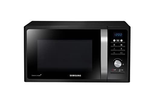 Samsung Forno a Microonde Grill Healthy Cooking MG2AF301TCK/ET, Piatto doratore, QuickDefrost, Microonde + Grill 800 W + 1100 W, 23 L, 49l x 27,5h x 39p cm, Nero