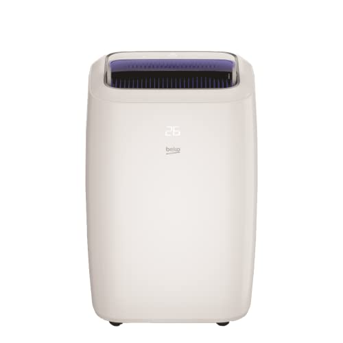 Beko - BP109C - Climatizzatore Portatile, 9000 Btu, Raffrescamento, Deumificazione, Connessione WiFi Integrata - Bianco, 44 x 33,5 x 71,5h cm