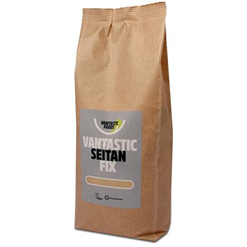 Vantastic Foods - Seitan in polvere - Seitan Fix- Glutine in polvere per Seitan fatto in casa - 250 grammi