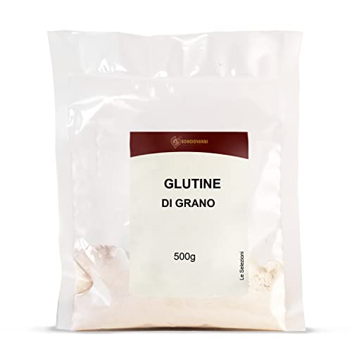 Glutine di Grano, per Seitan, prodotti da Forno Proteici - Formato da 500g