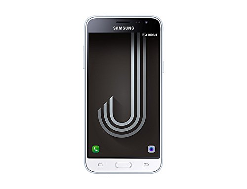 Samsung J320 Galaxy J3 Smartphone da 8 GB, Display 5' SAMOLED, Memoria RAM 1.5 GB, Fotocamera 8 MP, Marchio Tim, Bianco [Italia]