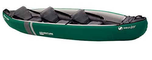 Sevylor Adventure Plus Kayak, 2 + 1 Posti, Verde