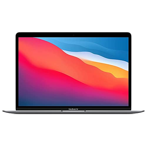 Apple MacBook Air con chip Apple M1 (13 pollici, 8 GB di RAM, SSD da 256 GB) - Grigio siderale (Ricondizionato)