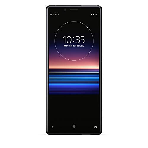 Sony Xperia 1 128 GB Smartphone (16, 5 cm (6, 5 pollici) OLED Display, Triple Camera, IP65/IP68, 6 GB RAM, Android 9) [Italia] Nero