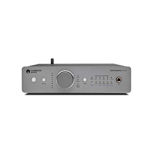 Cambridge Audio DacMagic 200M MQA compatibile con il convertitore digitale-analogico - USB/Coassiale/Ottico - Convertitore DAC 768khz con Bluetooth aptX