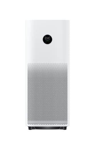 Xiaomi Smart Air Purifier 4, Purificatore d'Aria Smart 4, Controllo Vocale, Schermo Touch OLED, Generatore di Ioni Negativi, Sensori ad Alta Precisione, Versione Italiana