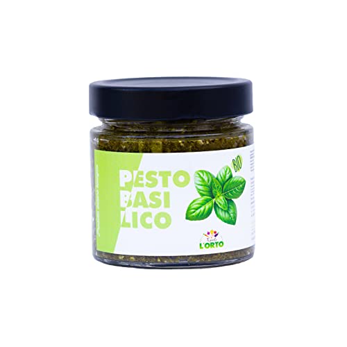 Pesto di Basilico - 195 grammi - Bio - Pacco da 6