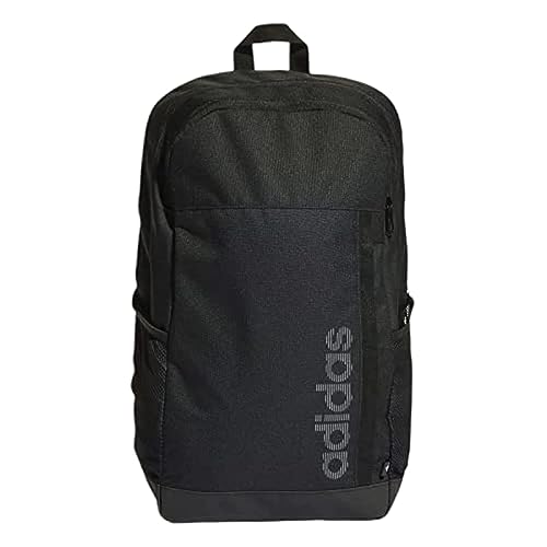 adidas Motion Linear Backpack Zaino, Nero/Bianco, NS Unisex-Adulto