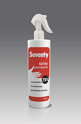 TMT Spray Igienizzante Mani, Oggetti E Superfici, 75% Alcool - 500 ml