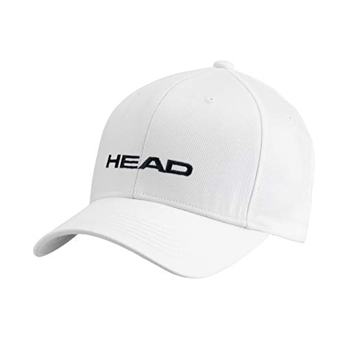 HEAD Promotion cap, Berretto Unisex Adulto, Bianco, Taglia unica