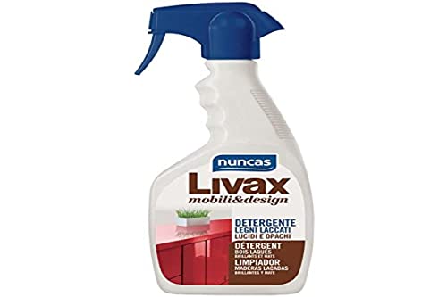 Nuncas Livax Mobili&Design Detergente per Legni Laccati Lucidi e Opachi - 500ml