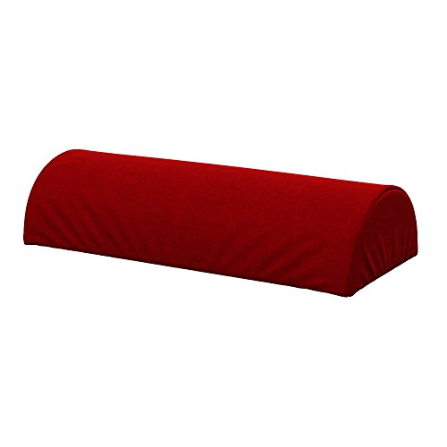 SOFERIA Fodera di ricambio compatibile per BEDDINGE cuscino semicircolare, tessuto Elegance Red, rosso