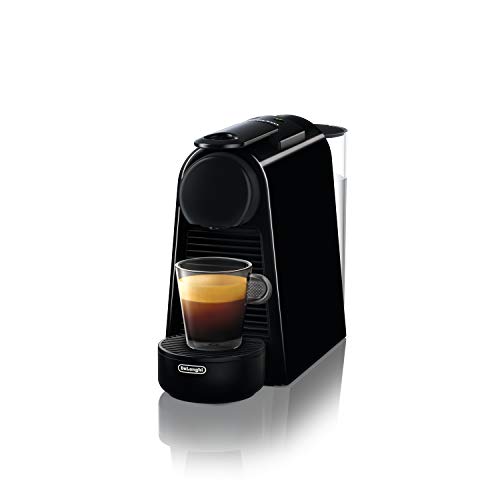 Nespresso Essenza Mini EN85.B, Macchina da Caffè di De'Longhi, Sistema Capsule Nespresso, Serbatoio acqua 0.6L, Nero