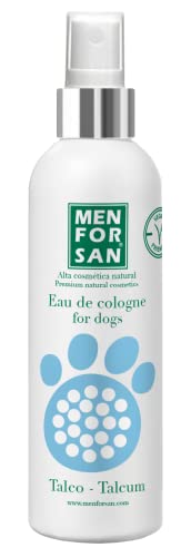 MENFORSAN Acqua di Talco per Cani 125ml, Effetto Deodorante