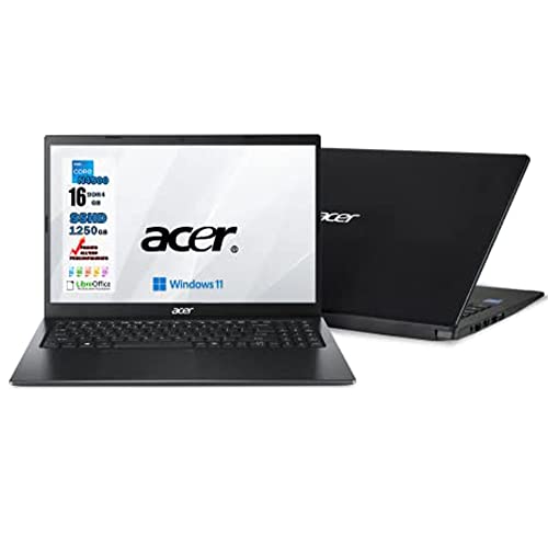 Acer Notebook, Pc portatile, Display da 15.6”, intel N4500 Fino a 2.80GHz, Ram 16Gb Ddr4, SSHD 1250 Gb, Hdmi,Wifi,Bluetooth, Windows 11 Professional
