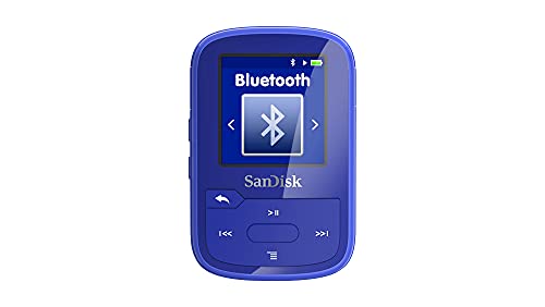 SanDisk 32 GB Clip Sport Plus Lettore MP3 - Blu