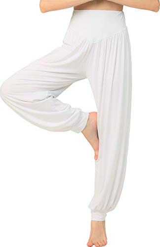 Hoerev Brand Morbida Marcamodale Spandex Pantaloni Harem Yoga/Pilates,Taglia XS
