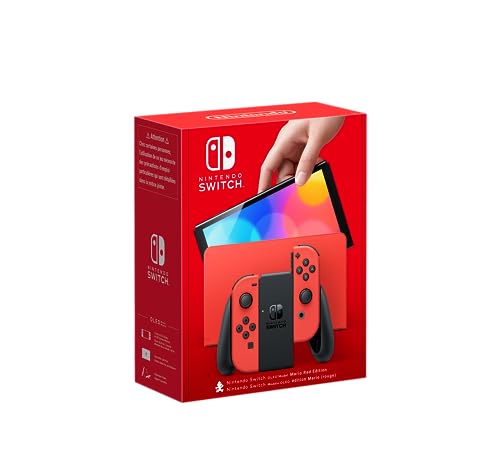 Console Nintendo Switch - Modello OLED edizione Speciale Mario (rossa)
