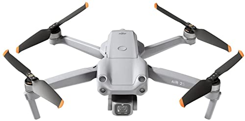 DJI Air 2S Fly More Combo, drone con stabilizzatore a 3 assi, video in 5.4K, CMOS da 1”, rilevamento ostacoli in 4 direzioni, 31 min di volo, trasmissione video 1080p fino a 12 km, 2 batterie extra