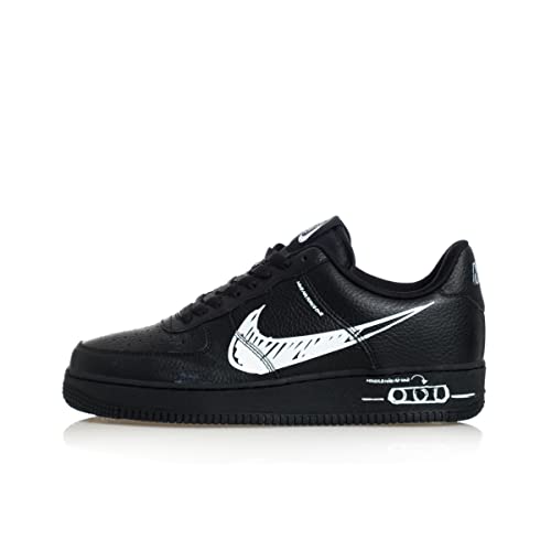 Nike CW7581-001, Sneaker Uomo, Nero/Bianco, 44 EU