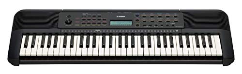 Tastiera Digitale Yamaha PSR-E273 - Tastiera per Principianti con 61 Tasti Sensibili al Tocco, colore Nero, Buono per 2 Lezioni Online con Yamaha Music School