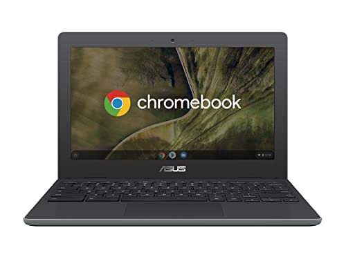 Asus Chromebook Notebook Con Monitor 11.6' Hd Anti-Glare, Intel Celeron N4020, Grigio Scuro