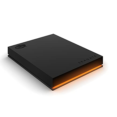 Seagate FireCuda Gaming HDD, 1 TB, Hard Disk Esterno Portatile, HDD, USB 3/2, illuminazione LED RGB, 3 Anni Rescue Services (STKL1000400)