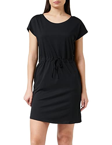 Vero Moda VMAPRIL SS Short Dress GA Noos Vestito, Nero (Black Black), 46 (Taglia Produttore: Large) Donna
