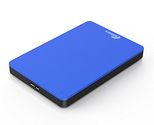 Sonnics 160GB Blu hard disk esterno portatile USB 3.0 Super velocità di trasferimento per uso con Windows PC, Apple Mac & Xbox 360