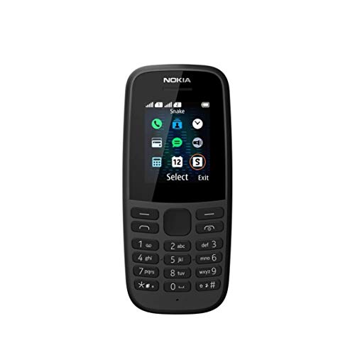Nokia 105- all carriers - 2019 Dual Sim Black (TA-1174)