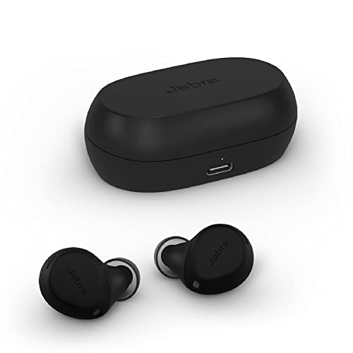 Jabra Elite 7 Active Auricolari In-Ear Bluetooth, Auricolari Wireless Sport con Jabra Shakegrip per la Ottima Vestibilità Sport, Cancellazione Attiva del Rumore Regolabile, Nero