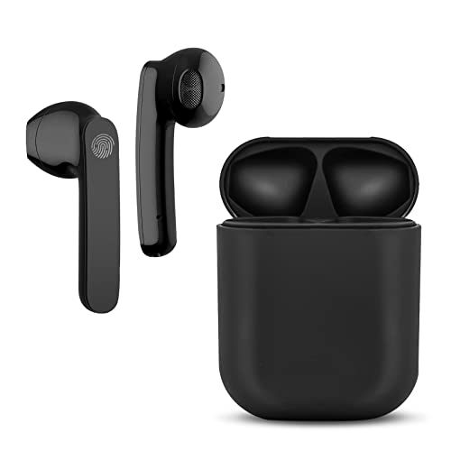Cuffie Bluetooth, Auricolari Bluetooth 5.1 con Microfono, In-Ear Cuffie Wireless Stereo HiFi, Cuffiette Bluetooth Senza Fili con Controllo Touch, IPX7 Impermeabili, Ricarica USB-C, per iOS e Android