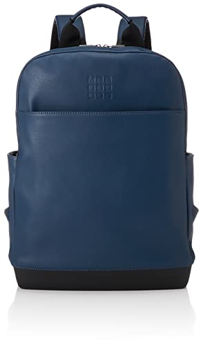 Moleskine Classic Pro Backpack Zaino Professionale da Ufficio e Lavoro, per Uomo, Porta PC per Laptop, iPad, Notebook Fino a 15'', Dimensioni 43 X 33 X 14 Cm, Colore Blu Zaffiro
