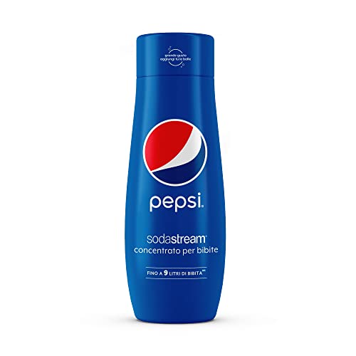 Sodastream Concentrato per Preparazione di Bevande Dissetanti Gassate al Gusto Pepsi, 440 ml