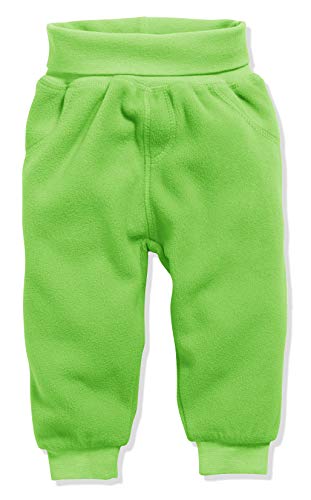 Schnizler Baby Pumphose Fleece mit Strickbund Pantaloni, Verde (Grün 29), 98 Unisex-Bambini e Ragazzi
