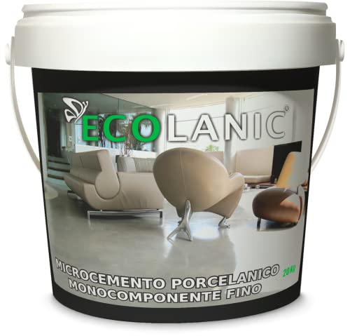 MICROLANIC - Microcemento Monocomponente Fine 1/20 KG