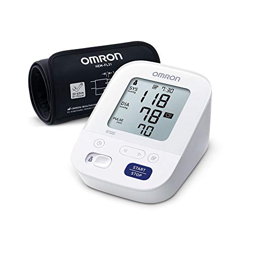 OMRON X3 Comfort Misuratore di Pressione Arteriosa da Braccio digitale - Apparecchio per Misurare la Pressione con Bracciale Intelli Wrap, per il Monitoraggio Domestico dell'Ipertensione