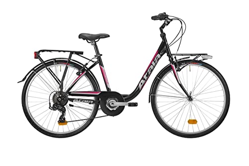 Atala City-bike URBAN 2021 GRIFONE 7 velocità colore nero/fucsia misura unica 42
