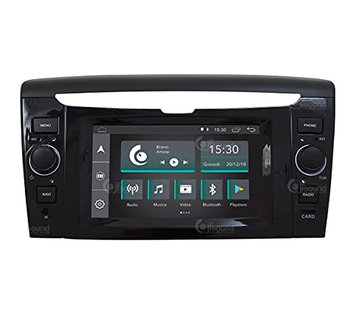 Autoradio Custom Fit per Lancia Ypsilon (con autoradio originale senza usb frontale) Android GPS Bluetooth WiFi Dab USB Full HD Touchscreen Display 6,2'
