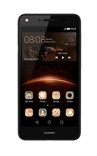 Huawei Y5 II 8 GB 4G Smartphone, Single SIM, Android, MicroSIM, Edge, GPRS, GSM, UMTS, WCDMA, LTE, Nero (ricondizionato)