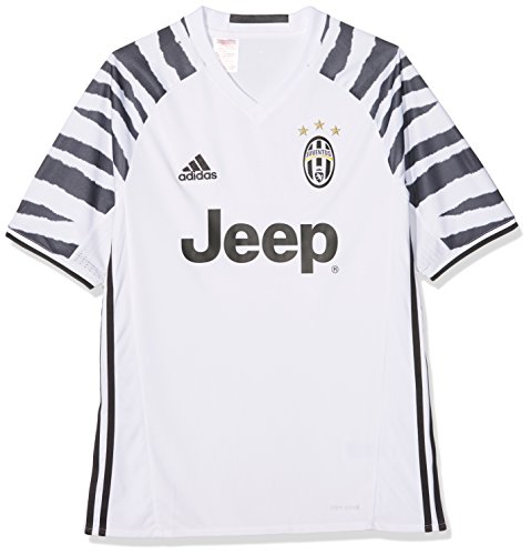 Adidas Juve 3 Jsy Y 3ª Kit Juventus Fc 2015/2016 Maglietta, Bambino, Bianco/Nero (Blanco/Negro), 140 - 9/10