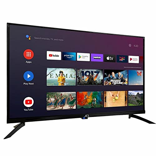 Smart TV Full HD JCL Televisore 32'' Android 9.0 USB HDMI Netflix Youtube AmazonPrime