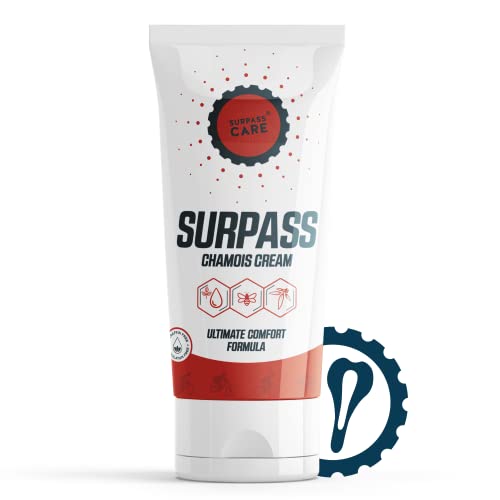 Surpass-Care Premium Chamois Glutei, protezione della pelle a lunga durata, contro sfregamenti e infiammazioni, miscela unica di oli e ceretta di origine naturale, contiene olio di eucalipto da 170 ml