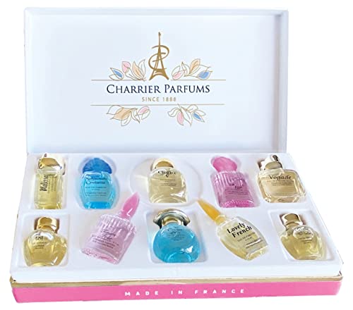 Charrier Parfums 'preziosa collezione' Cofanetto di 10 Eau de Parfums in Miniatura Total 58.8 ml